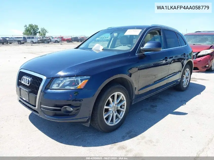 2010 Audi Q5 3.2 Premium VIN: WA1LKAFP4AA058779 Lot: 42590889