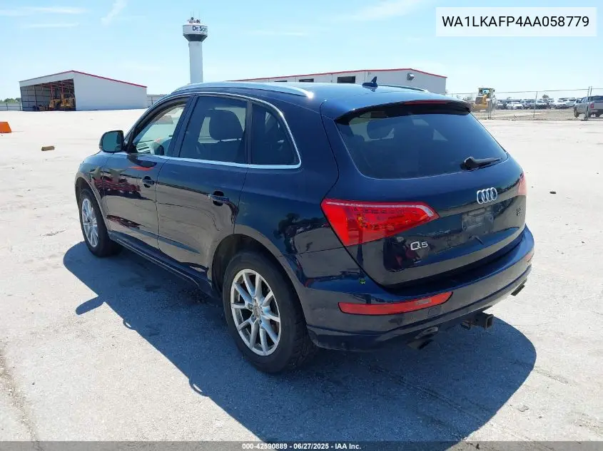 2010 Audi Q5 3.2 Premium VIN: WA1LKAFP4AA058779 Lot: 42590889