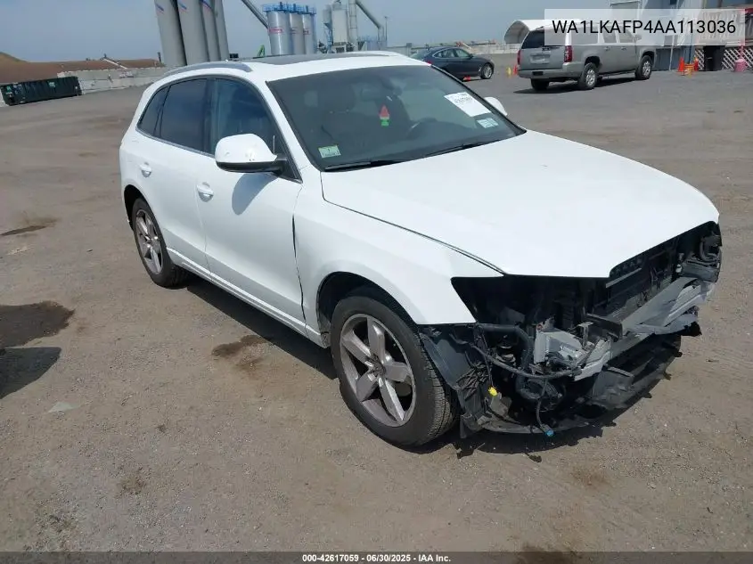 2010 Audi Q5 3.2 Premium VIN: WA1LKAFP4AA113036 Lot: 42617059