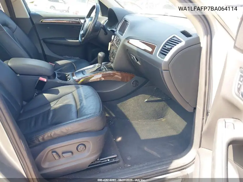 2011 Audi Q5 2.0T Premium VIN: WA1LFAFP7BA064114 Lot: 42615393