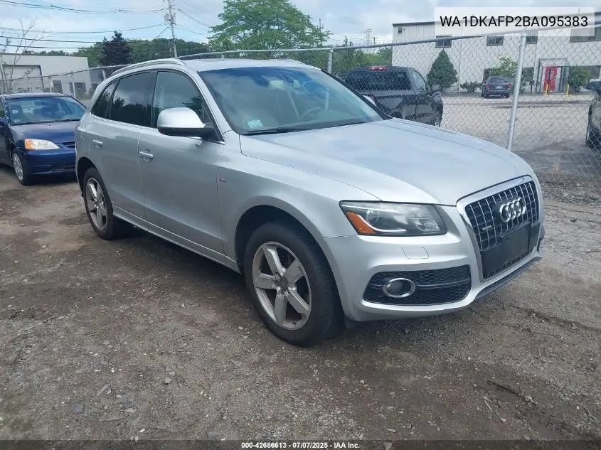 2011 Audi Q5 3.2 Premium Plus VIN: WA1DKAFP2BA095383 Lot: 42686613