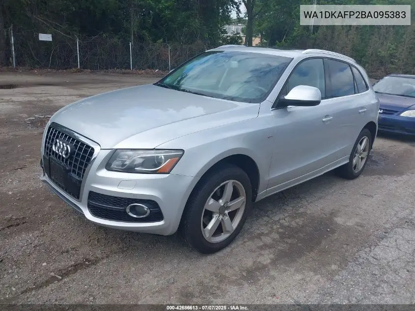 2011 Audi Q5 3.2 Premium Plus VIN: WA1DKAFP2BA095383 Lot: 42686613