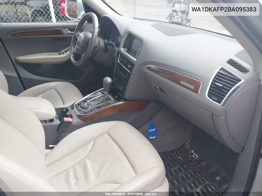 2011 Audi Q5 3.2 Premium Plus VIN: WA1DKAFP2BA095383 Lot: 42686613