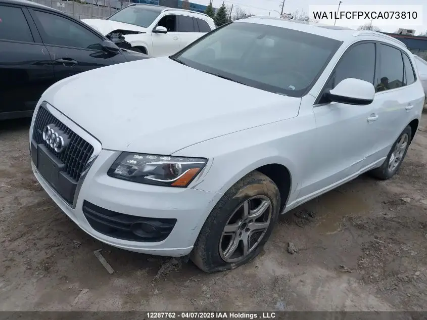 2012 Audi Q5 VIN: WA1LFCFPXCA073810 Lot: 12287762