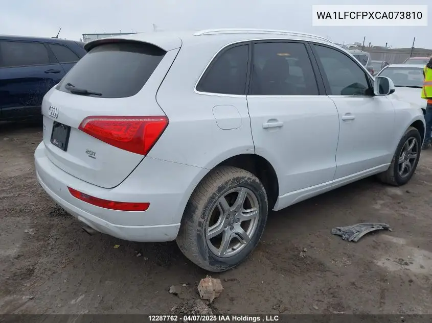 2012 Audi Q5 VIN: WA1LFCFPXCA073810 Lot: 12287762