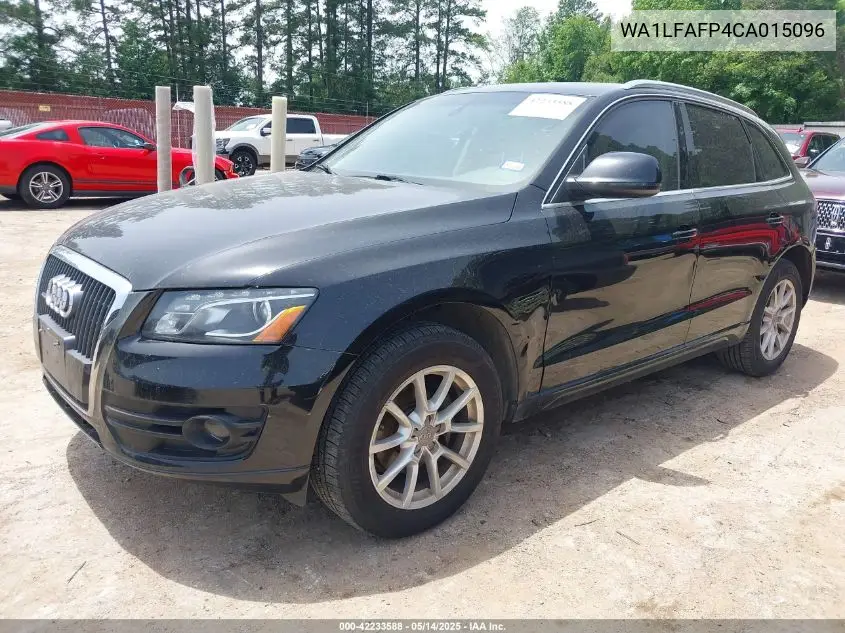 2012 Audi Q5 2.0T Premium VIN: WA1LFAFP4CA015096 Lot: 42233588