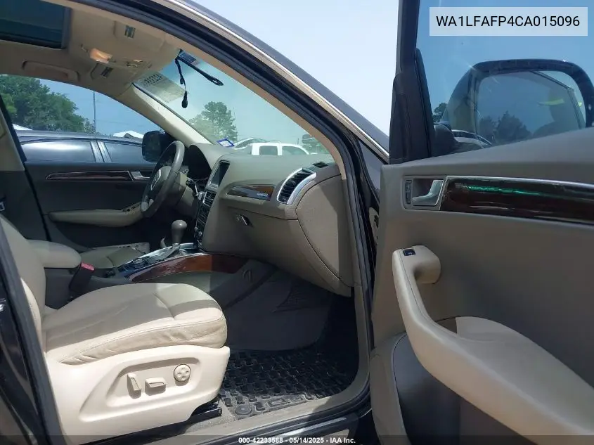 2012 Audi Q5 2.0T Premium VIN: WA1LFAFP4CA015096 Lot: 42233588