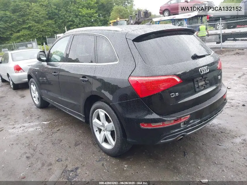 2012 Audi Q5 3.2 Premium Plus VIN: WA1DKAFP3CA132152 Lot: 42603263