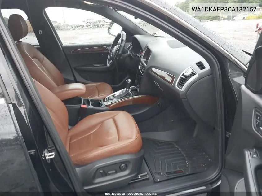 2012 Audi Q5 3.2 Premium Plus VIN: WA1DKAFP3CA132152 Lot: 42603263