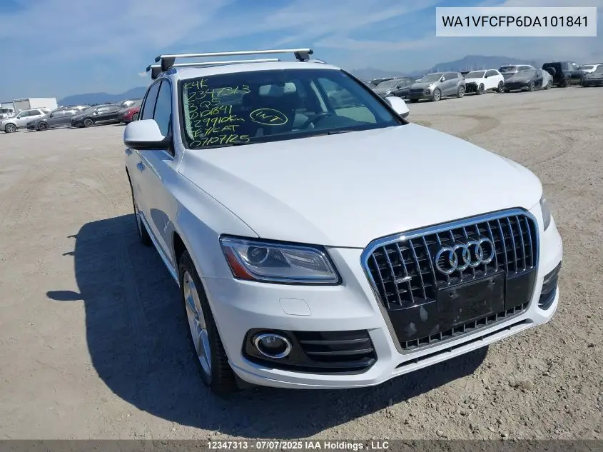 2013 Audi Q5 Premium Plus VIN: WA1VFCFP6DA101841 Lot: 12347313