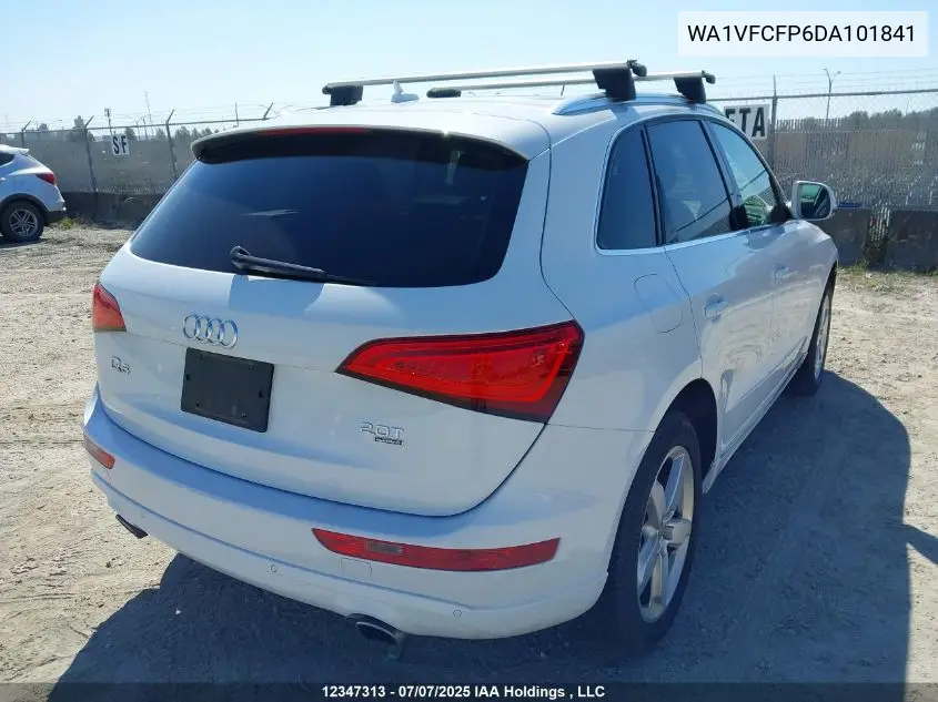 2013 Audi Q5 Premium Plus VIN: WA1VFCFP6DA101841 Lot: 12347313