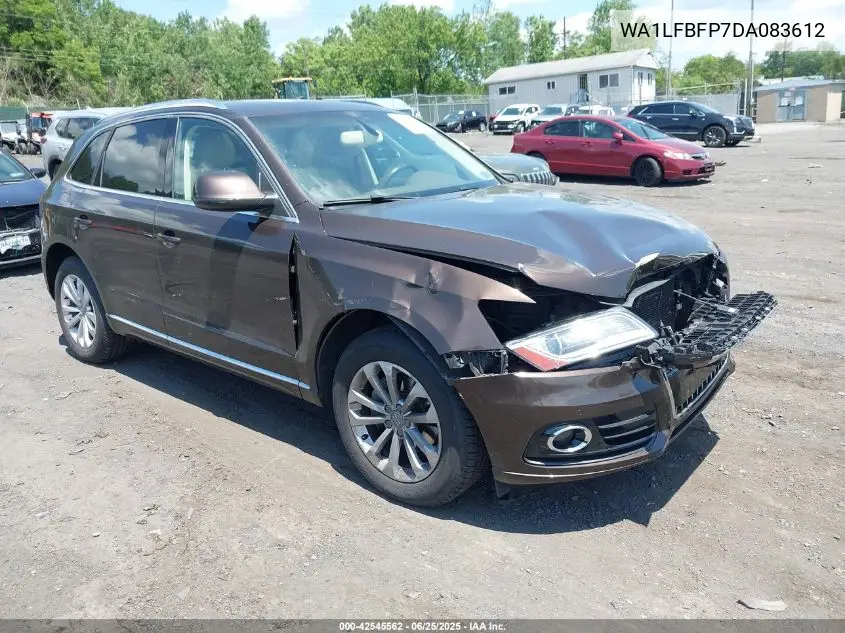 2013 Audi Q5 2.0T Premium VIN: WA1LFBFP7DA083612 Lot: 42545562