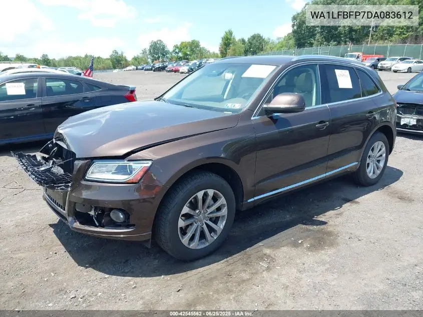 2013 Audi Q5 2.0T Premium VIN: WA1LFBFP7DA083612 Lot: 42545562