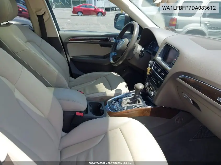 2013 Audi Q5 2.0T Premium VIN: WA1LFBFP7DA083612 Lot: 42545562