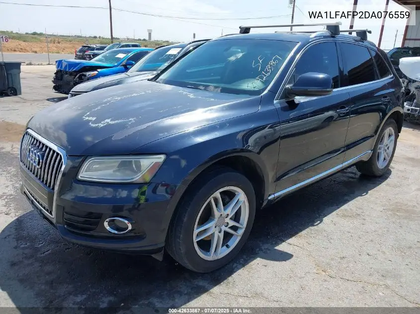 2013 Audi Q5 2.0T Premium VIN: WA1LFAFP2DA076559 Lot: 42633867