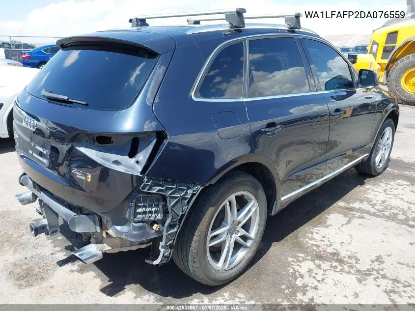 2013 Audi Q5 2.0T Premium VIN: WA1LFAFP2DA076559 Lot: 42633867