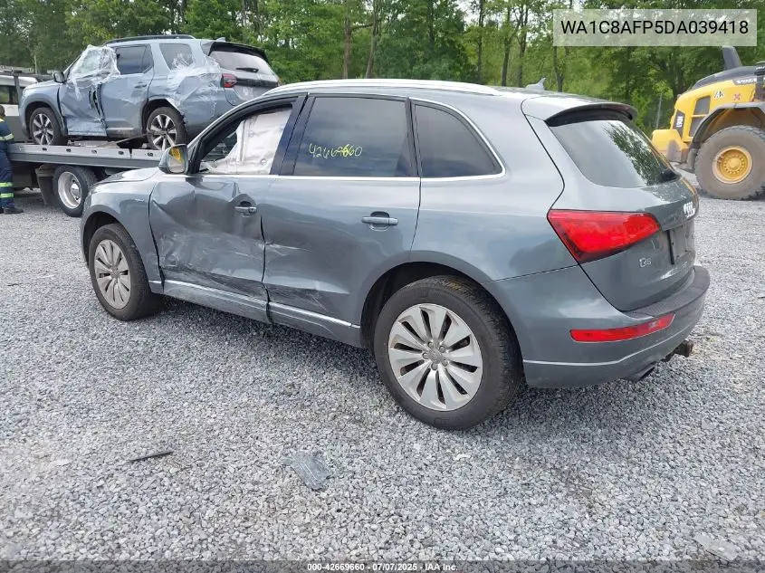 2013 Audi Q5 Hybrid 2.0T Prestige VIN: WA1C8AFP5DA039418 Lot: 42669660