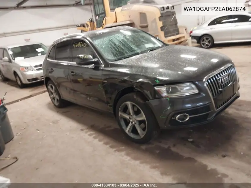 2014 Audi Q5 3.0T Premium Plus VIN: WA1DGAFP2EA062874 Lot: 41684103