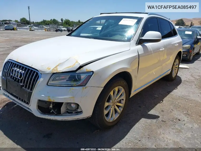 2014 Audi Q5 2.0T Premium VIN: WA1CFAFP5EA085497 Lot: 42573332
