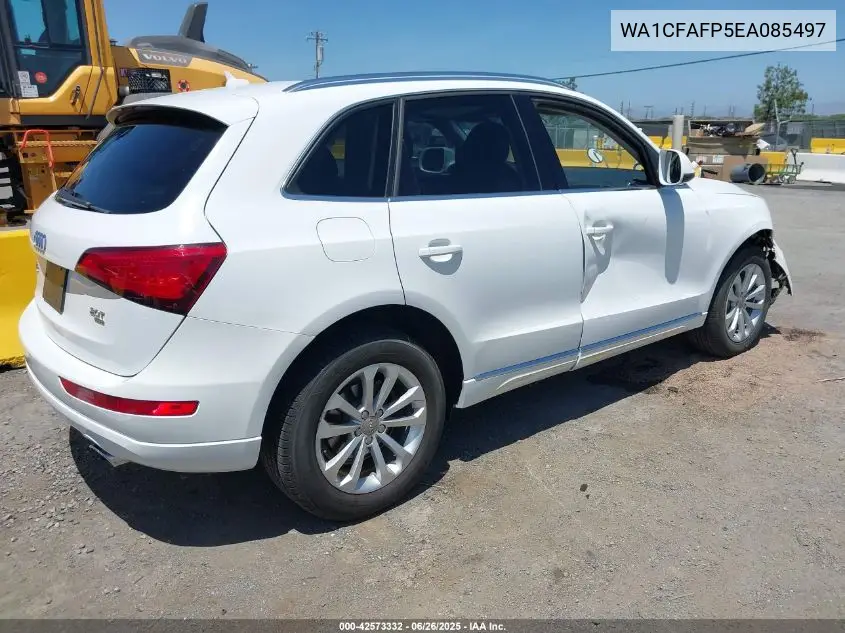 2014 Audi Q5 2.0T Premium VIN: WA1CFAFP5EA085497 Lot: 42573332