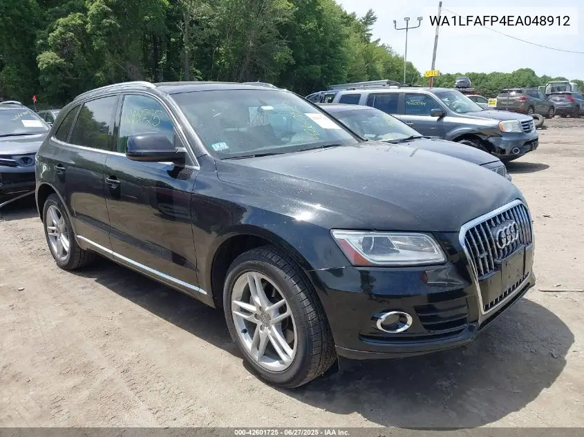 2014 Audi Q5 2.0T Premium VIN: WA1LFAFP4EA048912 Lot: 42601725