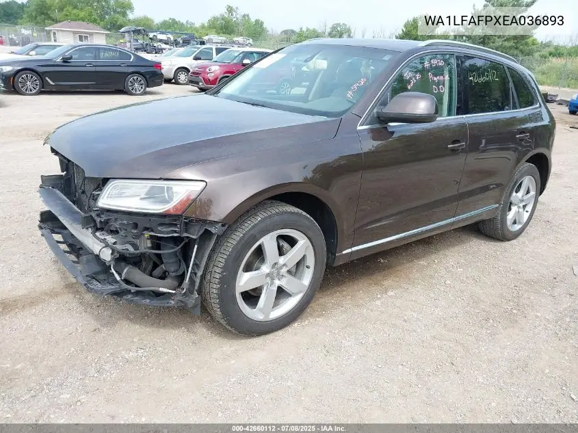 wa1lfafpxea036893 WA1LFAFPXEA036893 2014 Audi Q5 2.0T Premium