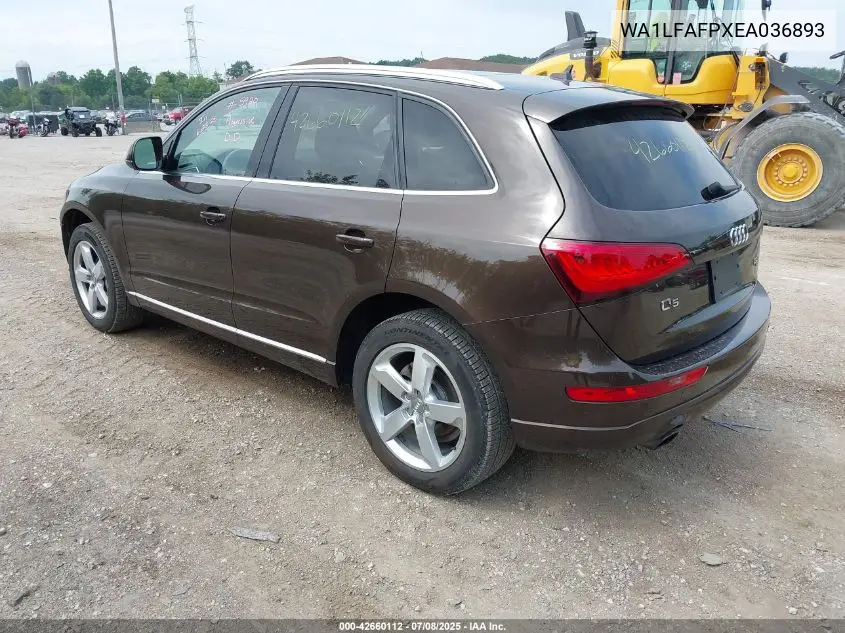wa1lfafpxea036893 WA1LFAFPXEA036893 2014 Audi Q5 2.0T Premium