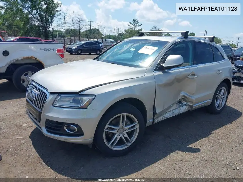 2014 Audi Q5 2.0T Premium VIN: WA1LFAFP1EA101128 Lot: 42667661