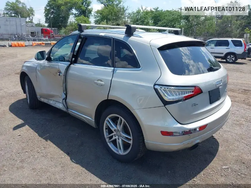 2014 Audi Q5 2.0T Premium VIN: WA1LFAFP1EA101128 Lot: 42667661