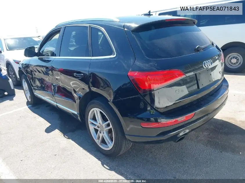 2014 Audi Q5 2.0T Premium VIN: WA1LFAFP5EA071843 Lot: 42669539