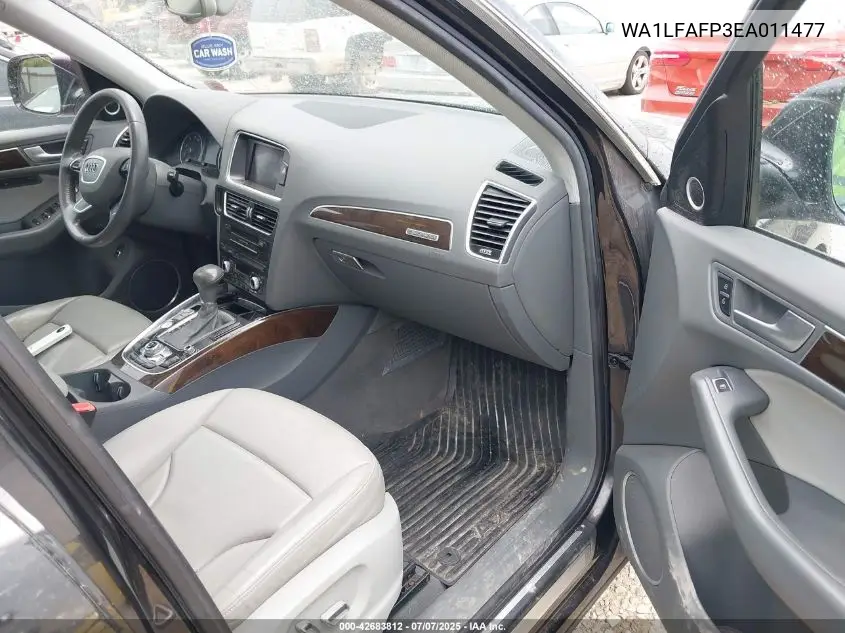 2014 Audi Q5 2.0T Premium VIN: WA1LFAFP3EA011477 Lot: 42683812
