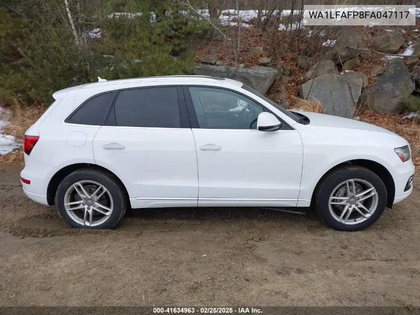 2015 Audi Q5 2.0T Premium VIN: WA1LFAFP8FA047117 Lot: 41634963