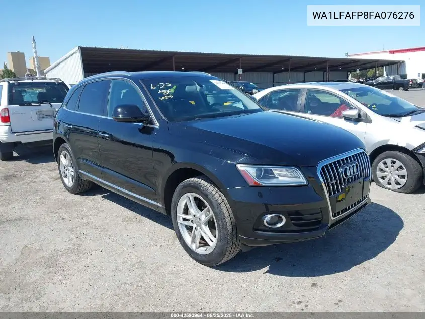 2015 Audi Q5 2.0T Premium VIN: WA1LFAFP8FA076276 Lot: 42593964