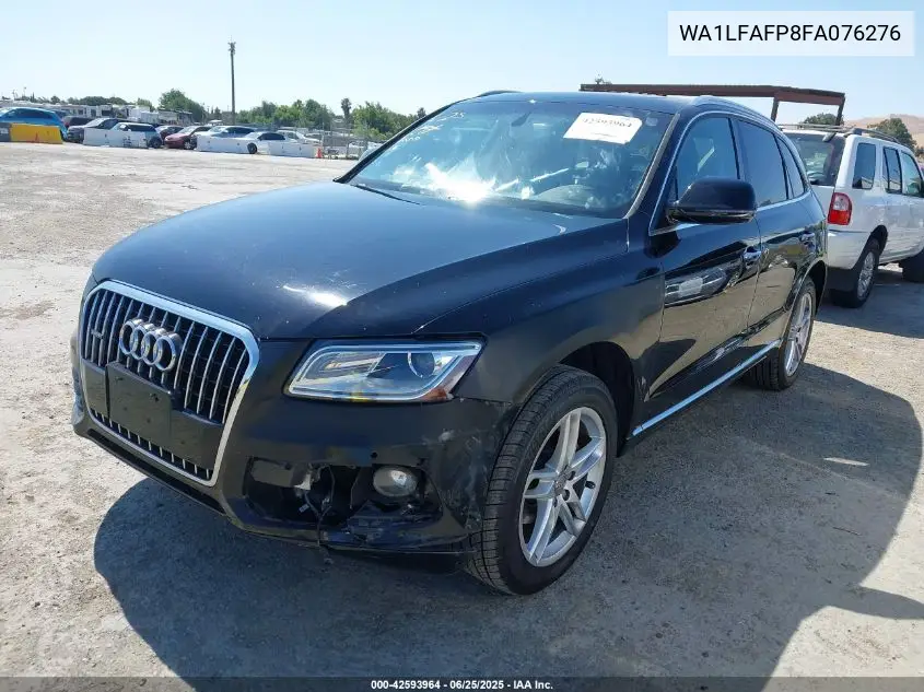 2015 Audi Q5 2.0T Premium VIN: WA1LFAFP8FA076276 Lot: 42593964