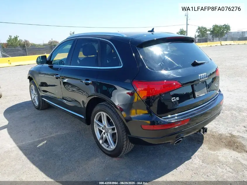 2015 Audi Q5 2.0T Premium VIN: WA1LFAFP8FA076276 Lot: 42593964