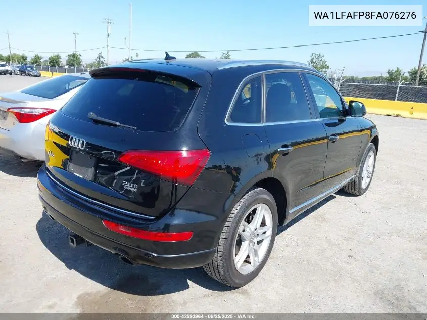 2015 Audi Q5 2.0T Premium VIN: WA1LFAFP8FA076276 Lot: 42593964