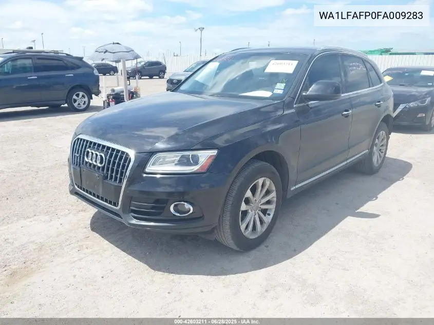 2015 Audi Q5 2.0T Premium VIN: WA1LFAFP0FA009283 Lot: 42603211