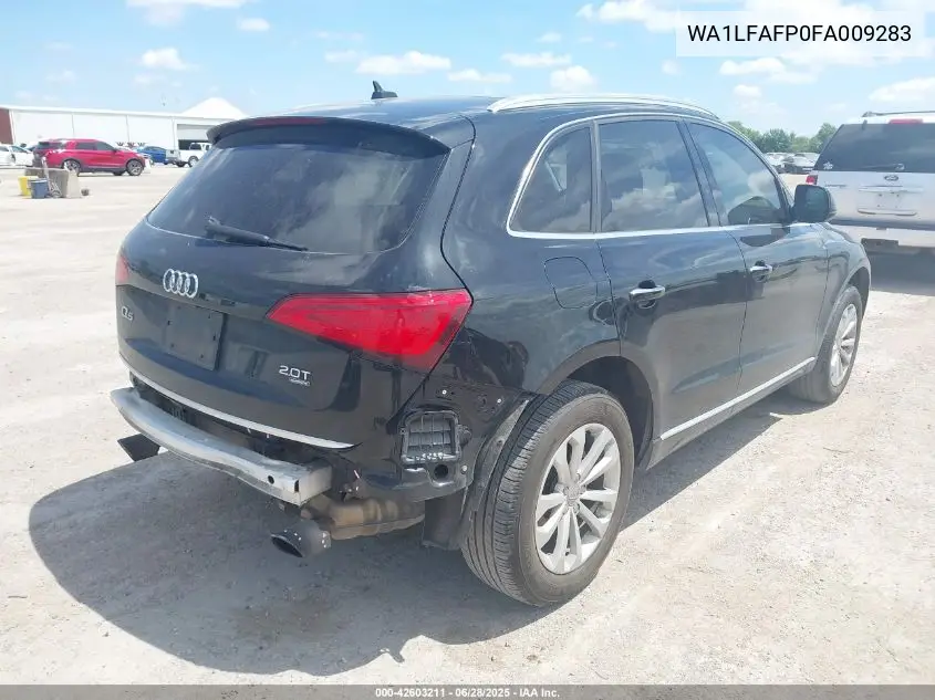 2015 Audi Q5 2.0T Premium VIN: WA1LFAFP0FA009283 Lot: 42603211