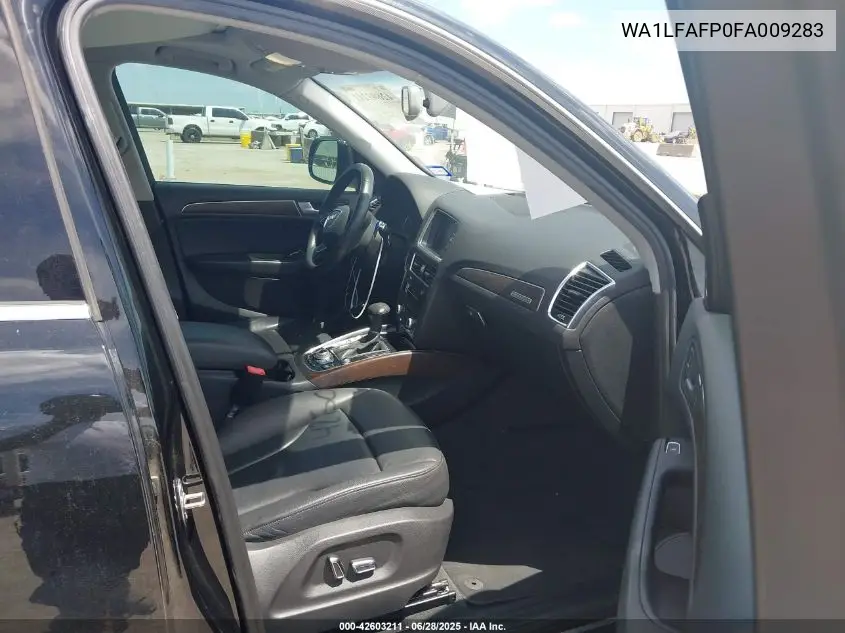 2015 Audi Q5 2.0T Premium VIN: WA1LFAFP0FA009283 Lot: 42603211