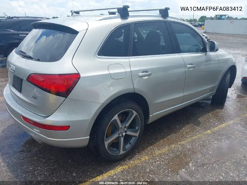 2015 Audi Q5 3.0 Tdi Premium Plus VIN: WA1CMAFP6FA083412 Lot: 42609425
