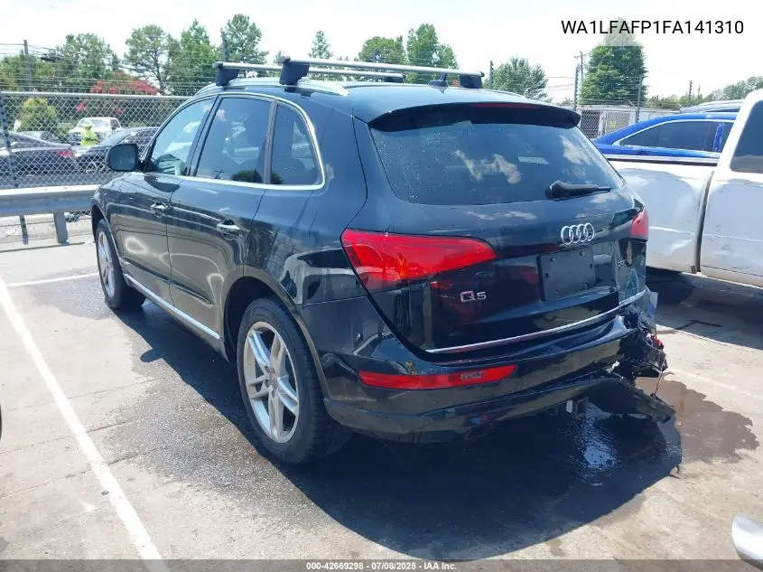 2015 Audi Q5 2.0T Premium VIN: WA1LFAFP1FA141310 Lot: 42669298