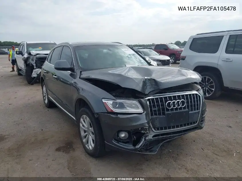 wa1lfafp2fa105478 WA1LFAFP2FA105478 2015 Audi Q5 2.0T Premium