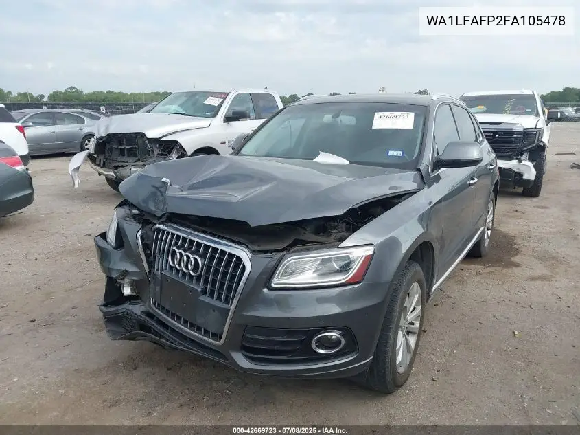 wa1lfafp2fa105478 WA1LFAFP2FA105478 2015 Audi Q5 2.0T Premium