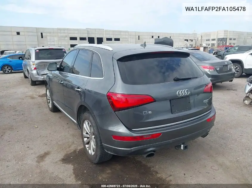 wa1lfafp2fa105478 WA1LFAFP2FA105478 2015 Audi Q5 2.0T Premium