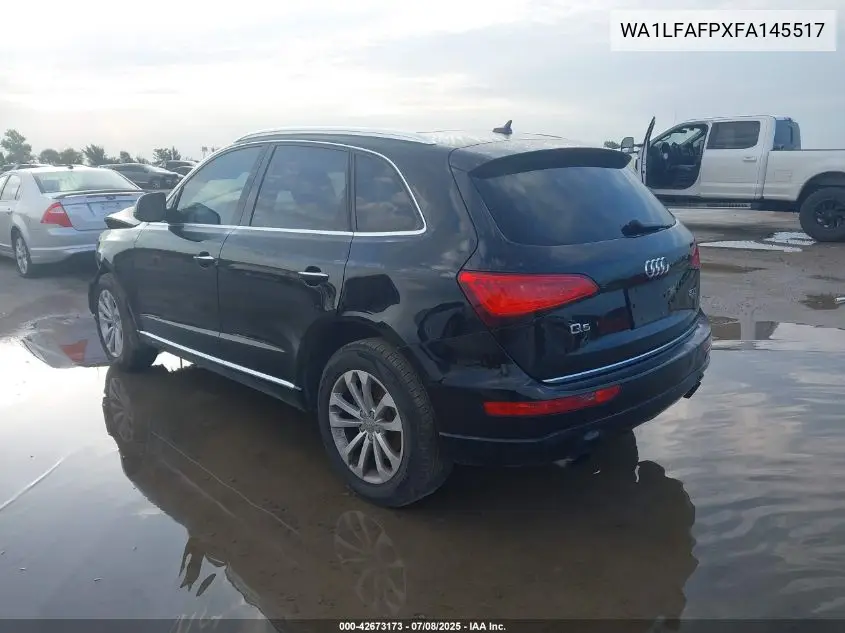 2015 Audi Q5 2.0T Premium VIN: WA1LFAFPXFA145517 Lot: 42673173