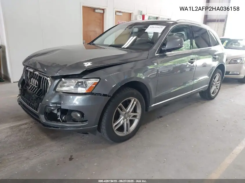 2017 Audi Q5 2.0T Premium VIN: WA1L2AFP2HA036158 Lot: 42619419
