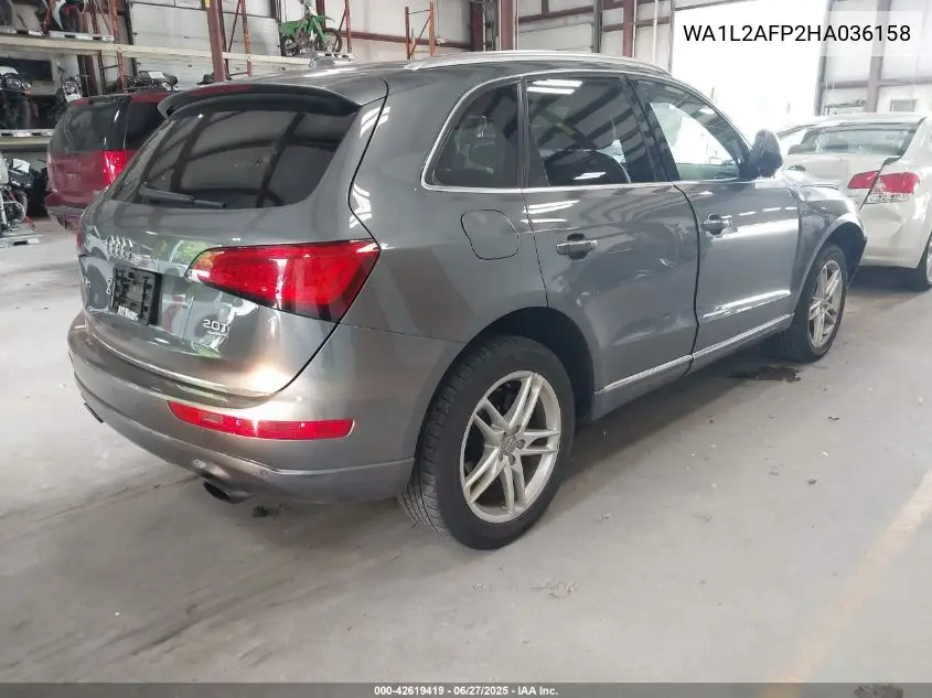 2017 Audi Q5 2.0T Premium VIN: WA1L2AFP2HA036158 Lot: 42619419