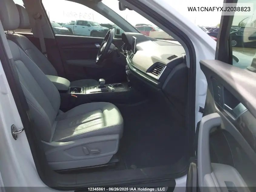 2018 Audi Q5 2.0T Technik VIN: WA1CNAFYXJ2038823 Lot: 12345861