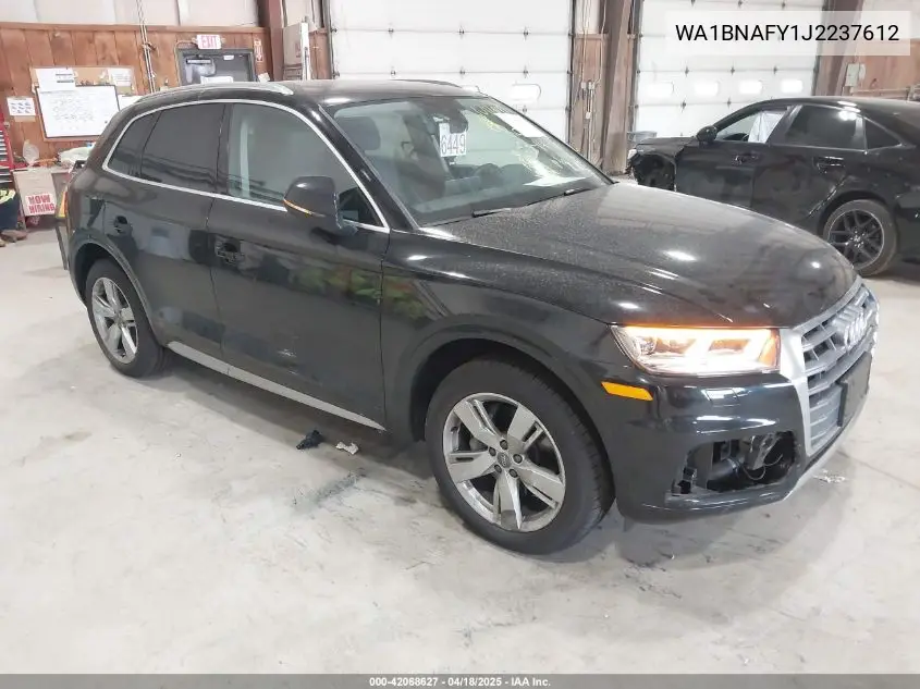 2018 Audi Q5 2.0T Premium/2.0T Tech Premium VIN: WA1BNAFY1J2237612 Lot: 42068627