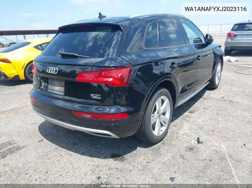 2018 Audi Q5 2.0T Premium/2.0T Tech Premium VIN: WA1ANAFYXJ2023116 Lot: 42177608